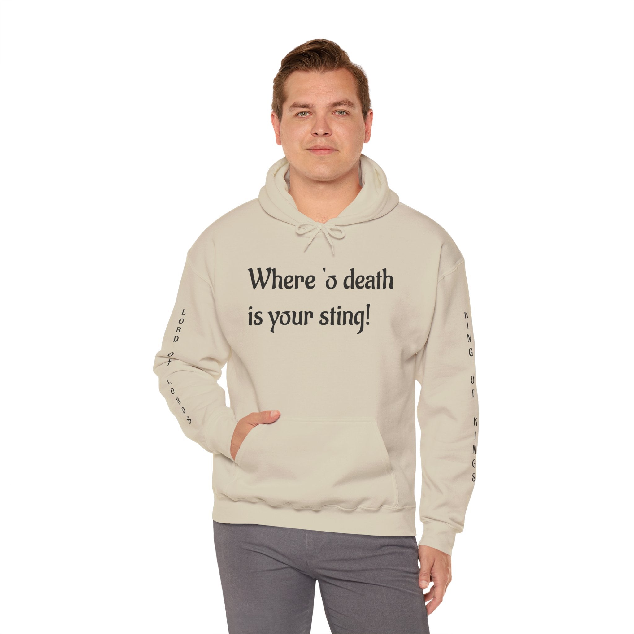 "Where 'o Death Is Your Sting"- Hoodie