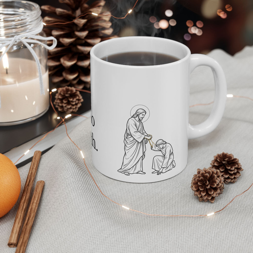 Christian Mug - Philippians 4:13 Inspirational Coffee Cup (11oz/15oz)