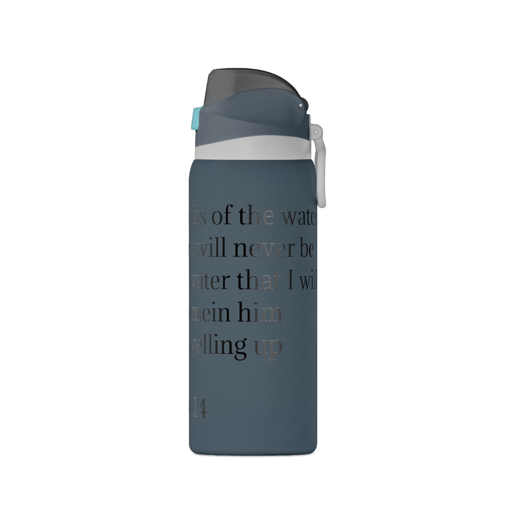 John 4:14 Insulated Water Bottle — 32oz Inspirational Scripture Bottle