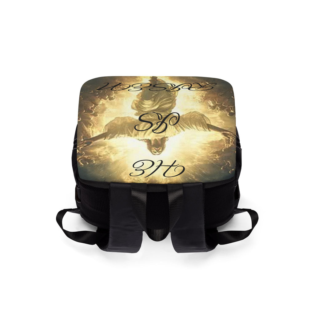 Risen Christian Backpack — Inspirational 'He Is Risen' Shoulder Bag