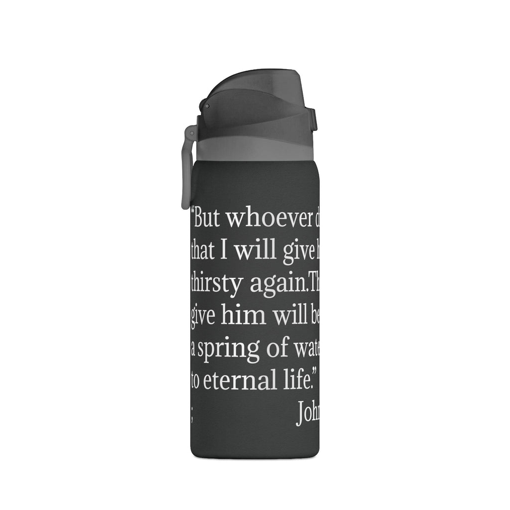 John 4:14 Insulated Water Bottle — 32oz Inspirational Scripture Bottle
