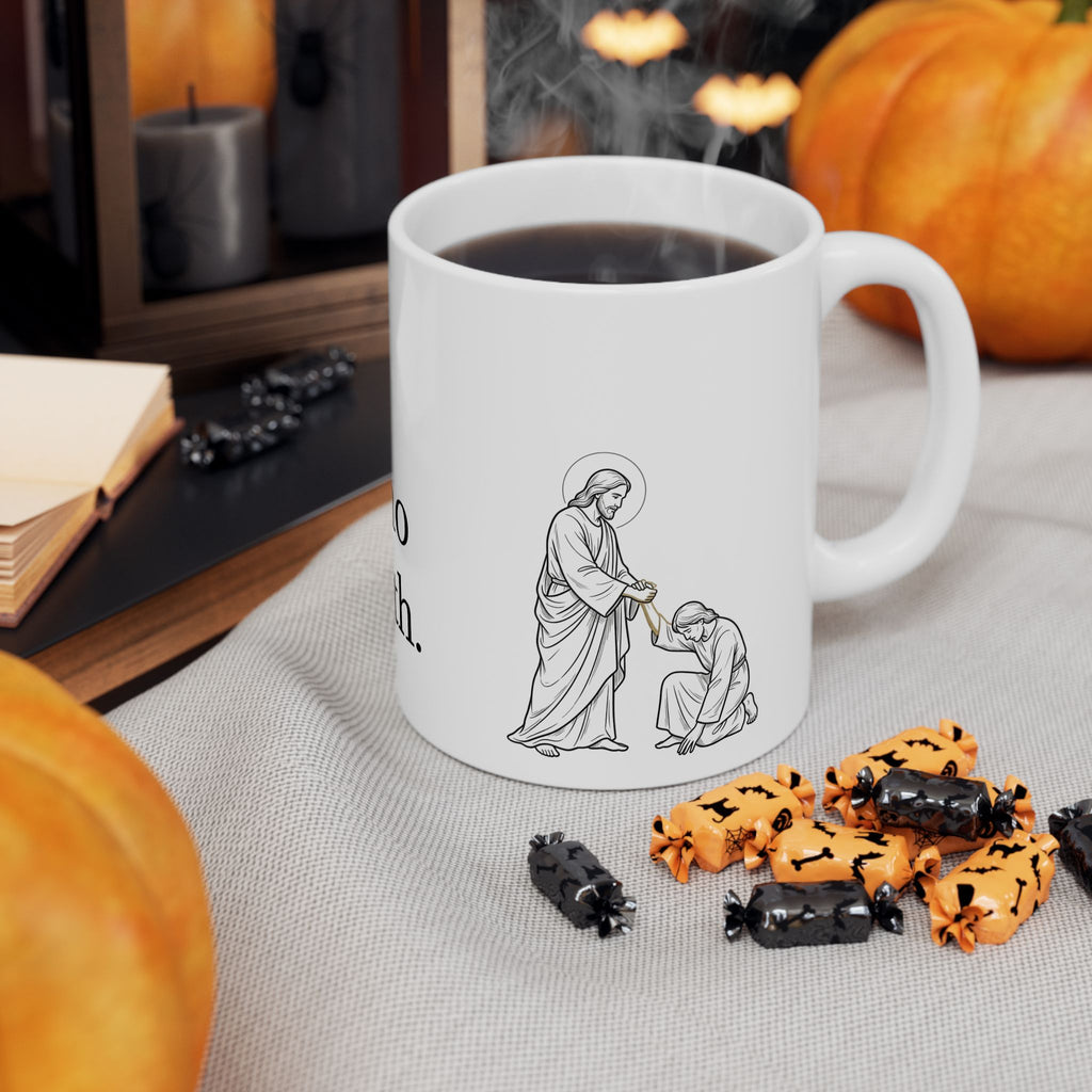 Christian Mug - Philippians 4:13 Inspirational Coffee Cup (11oz/15oz)